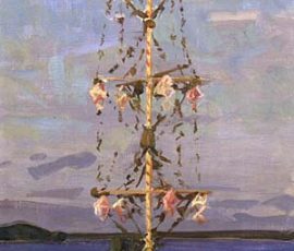 Victor Westerholm, Juhannussalko, öljy, 1908.